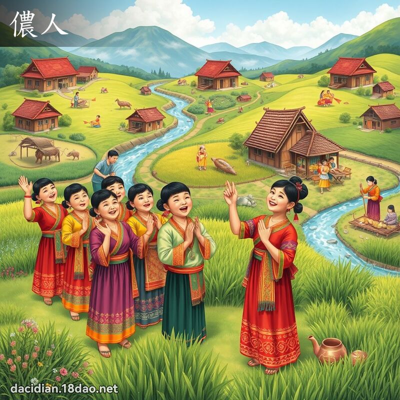 儂人 - 國語大辭典配圖