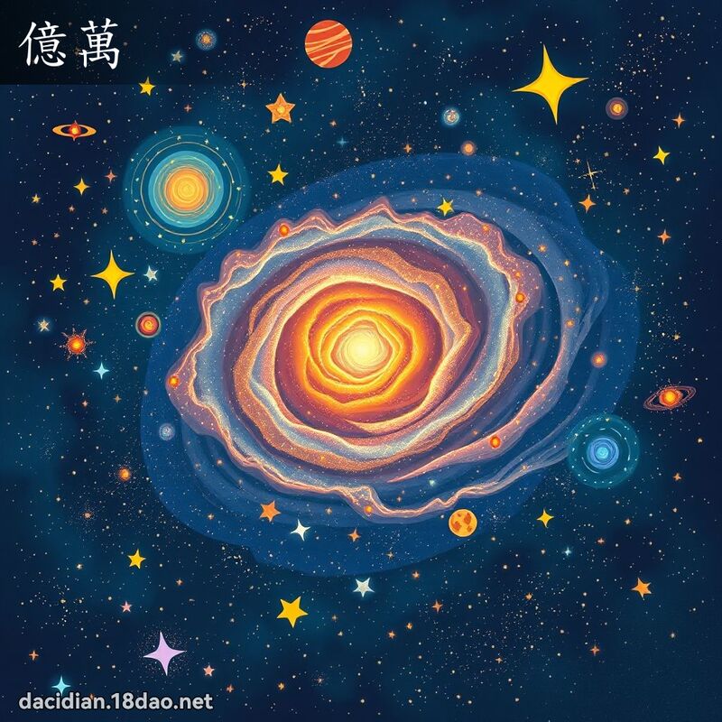 億萬 - 國語大辭典配圖
