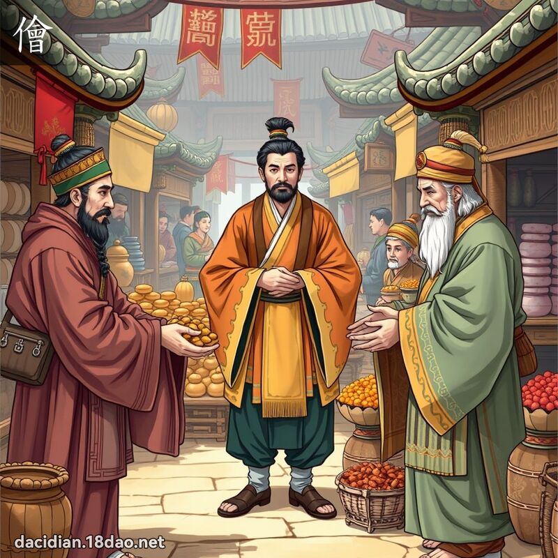 儈 - 國語大辭典配圖