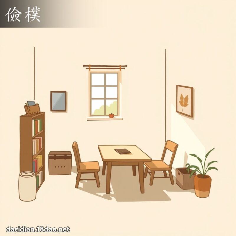 儉樸 - 國語大辭典配圖