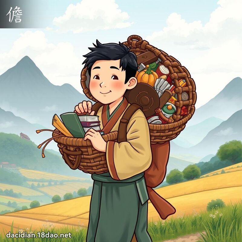 儋 - 國語大辭典配圖