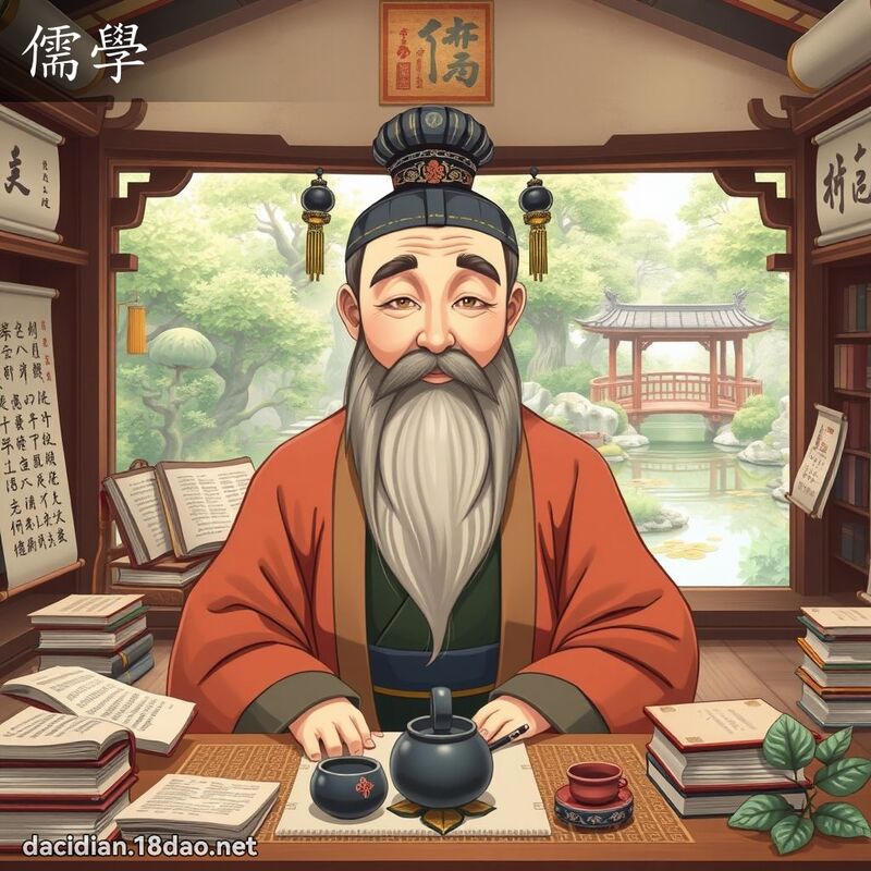 儒學 - 國語大辭典配圖
