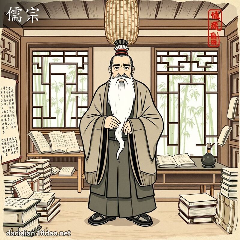 儒宗 - 国语大辞典配图