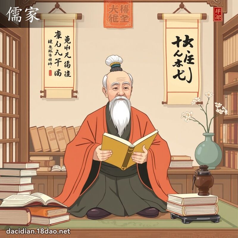 儒家 - 國語大辭典配圖