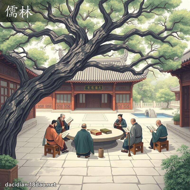 儒林 - 國語大辭典配圖