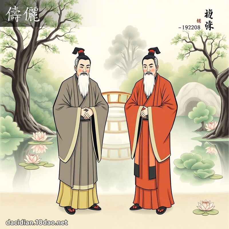 儔儷 - 国语大辞典配图