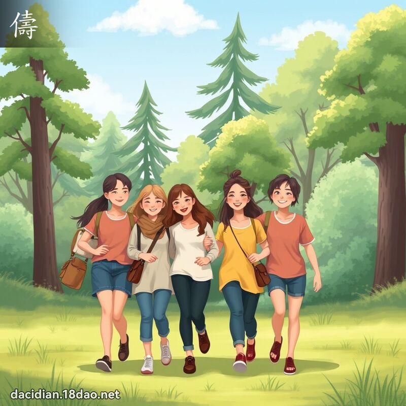 儔 - 國語大辭典配圖