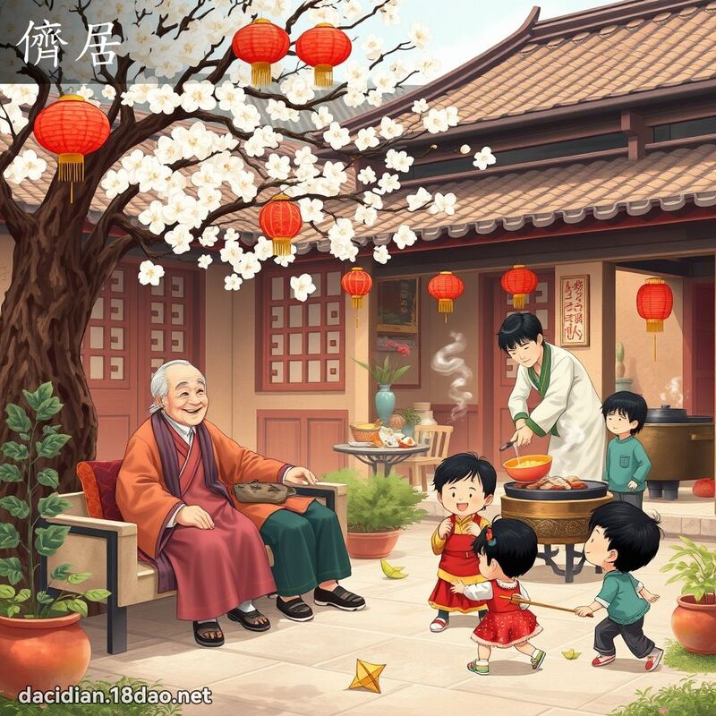 儕居 - 國語大辭典配圖