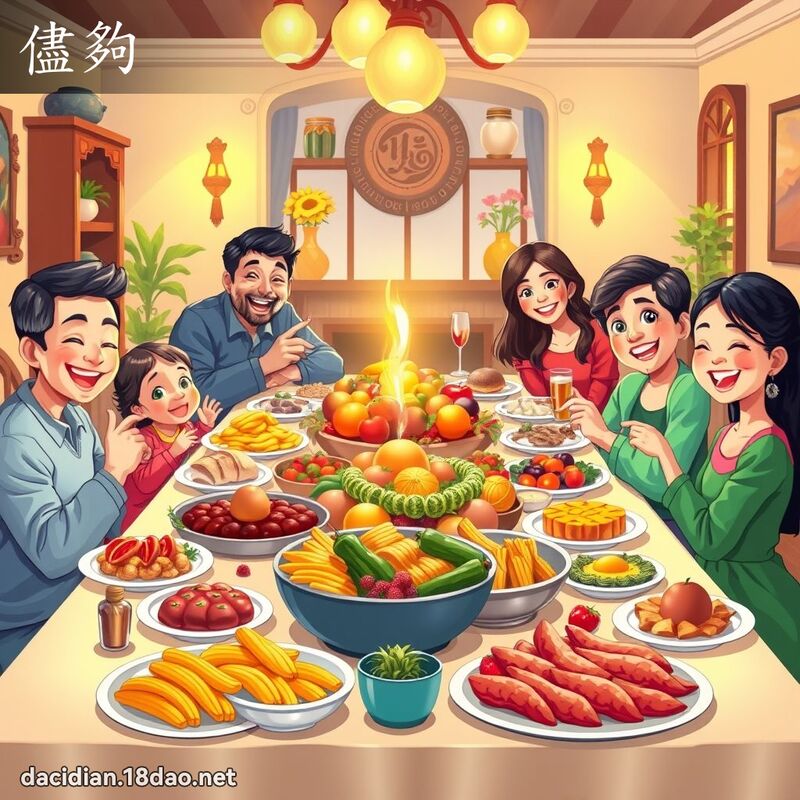 尽够 - 国语大辞典配图
