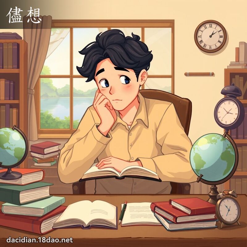 尽想 - 国语大辞典配图