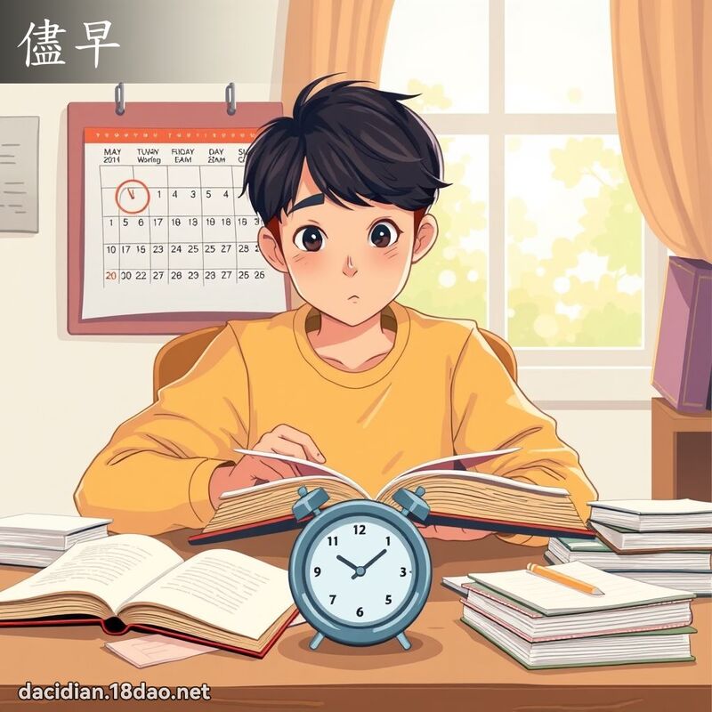 儘早 - 國語大辭典配圖