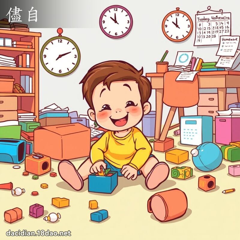 尽自 - 国语大辞典配图