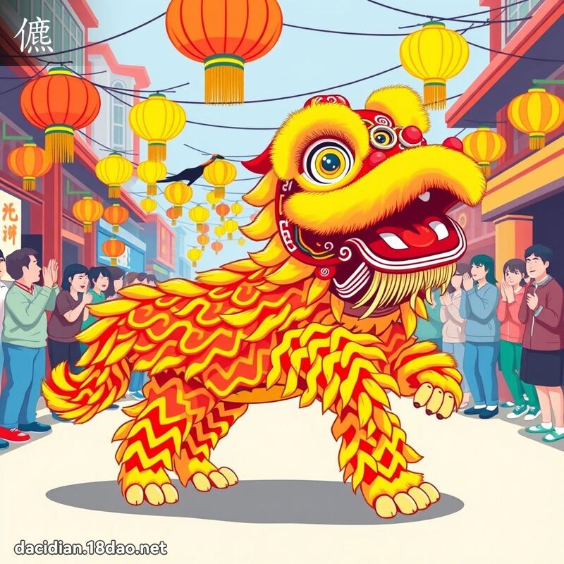 儦 - 国语大辞典配图