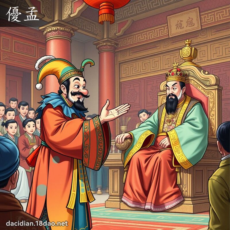 优孟 - 国语大辞典配图