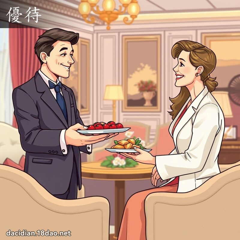优待 - 国语大辞典配图