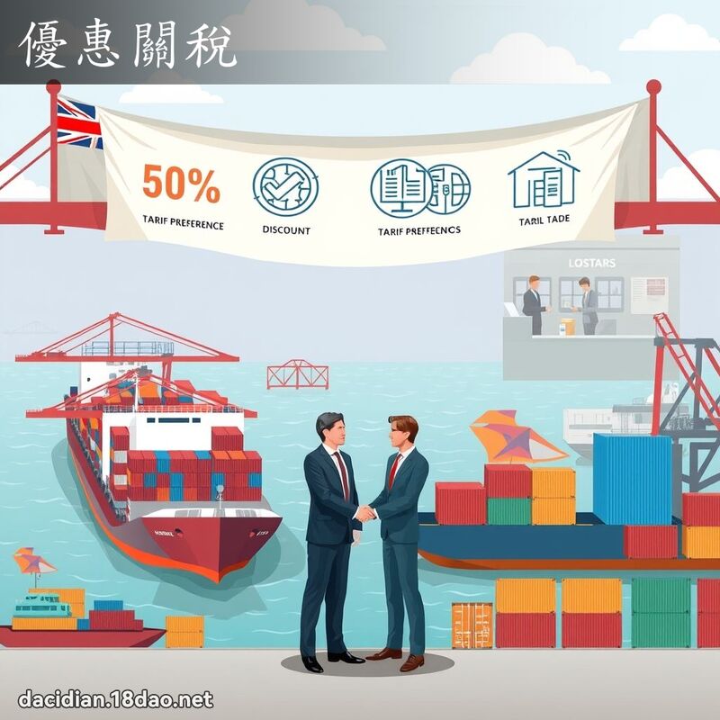 優惠關稅 - 國語大辭典配圖