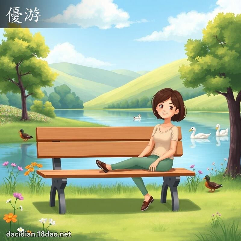 优游 - 国语大辞典配图