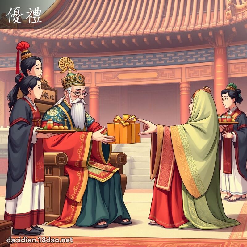 優禮 - 國語大辭典配圖
