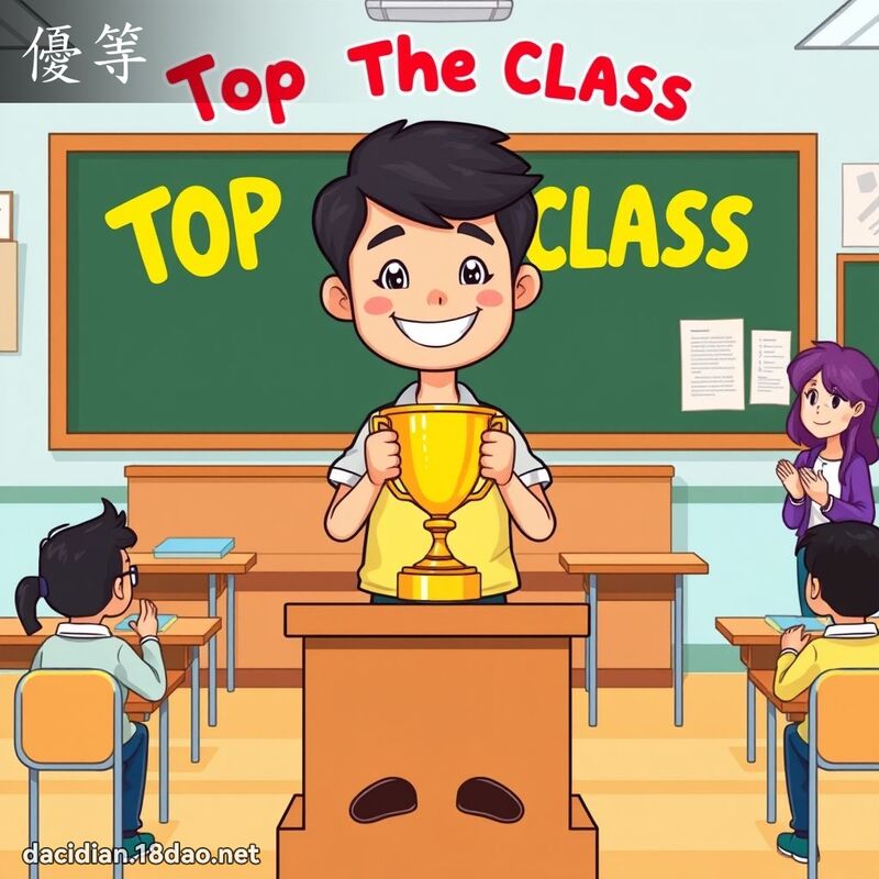 優等 - 國語大辭典配圖