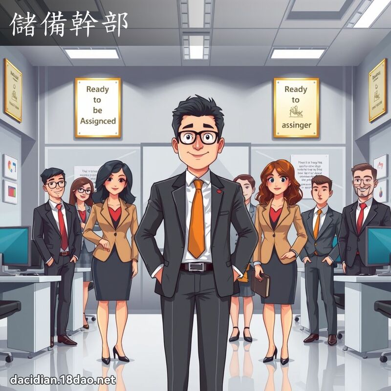 儲備幹部 - 國語大辭典配圖