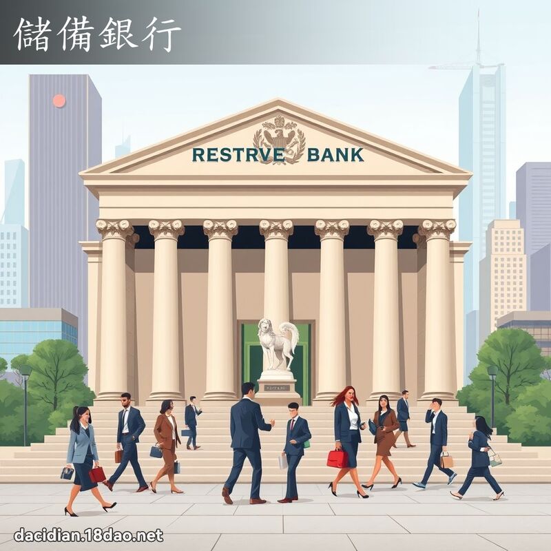儲備銀行 - 國語大辭典配圖