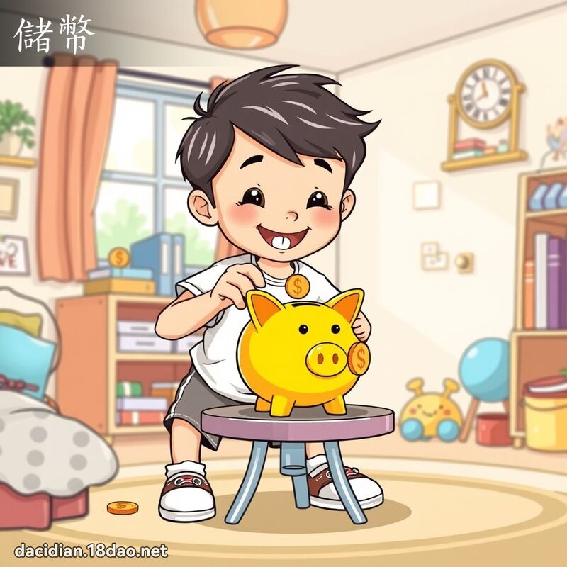 储幣 - 国语大辞典配图