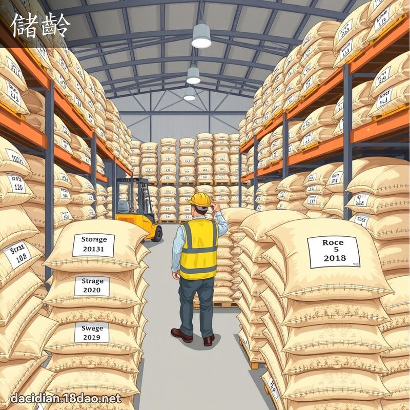储龄 - 国语大辞典配图