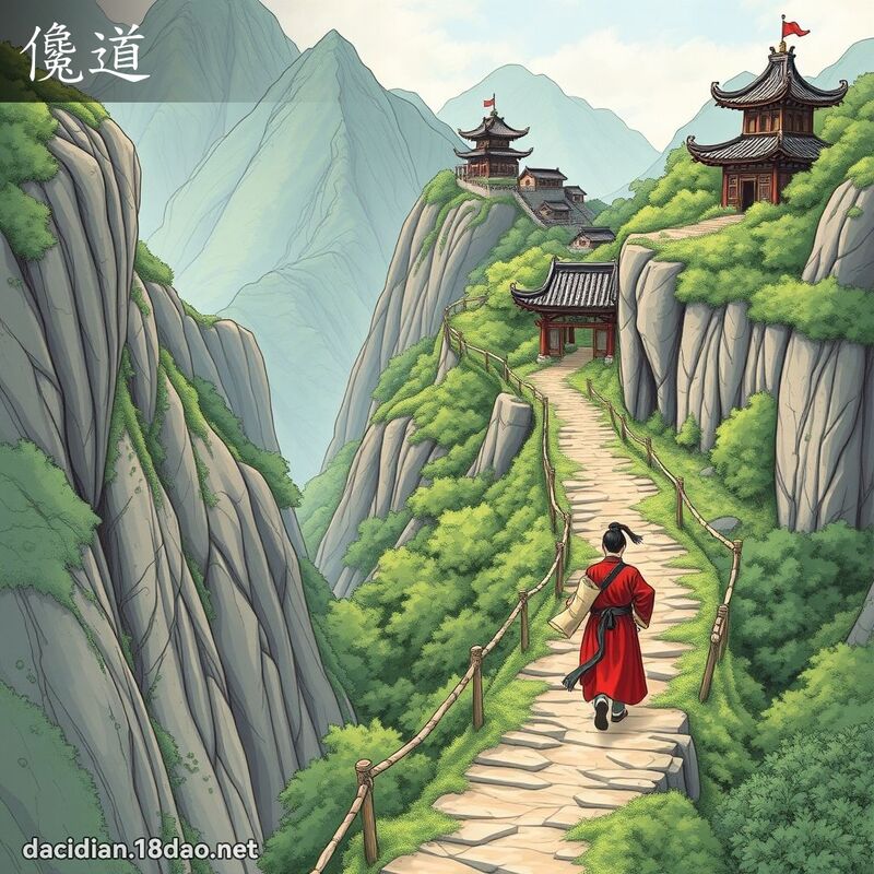 儳道 - 國語大辭典配圖