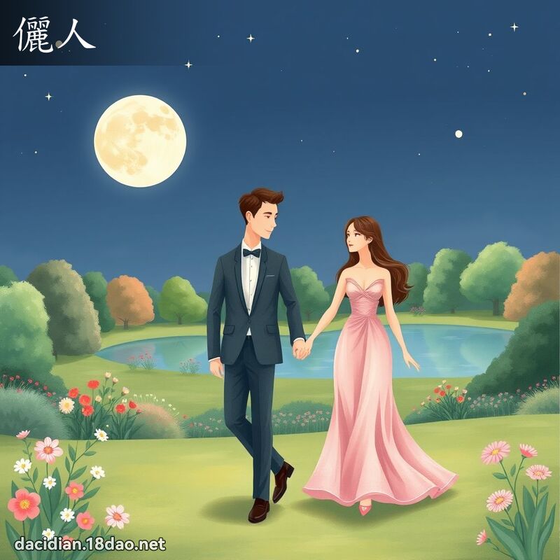 儷人 - 国语大辞典配图