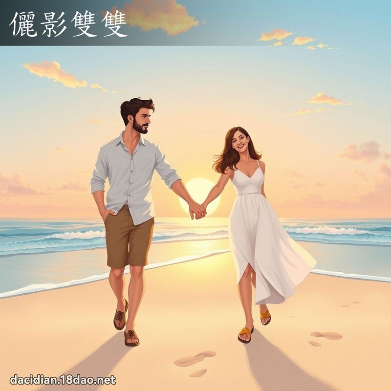 儷影双双 - 国语大辞典配图