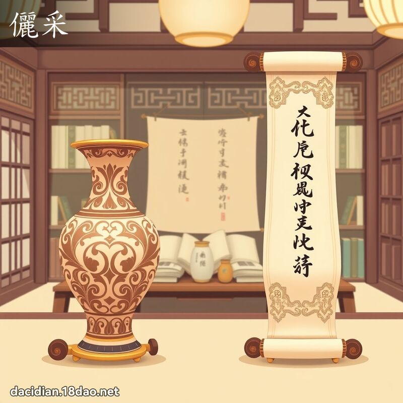 儷采 - 国语大辞典配图