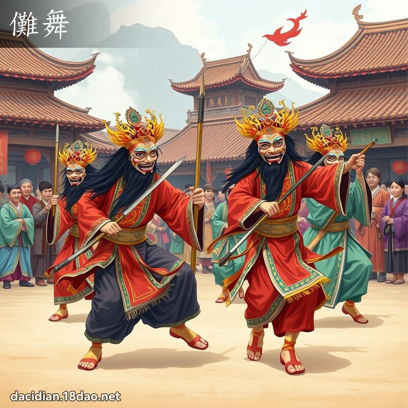 儺舞 - 国语大辞典配图