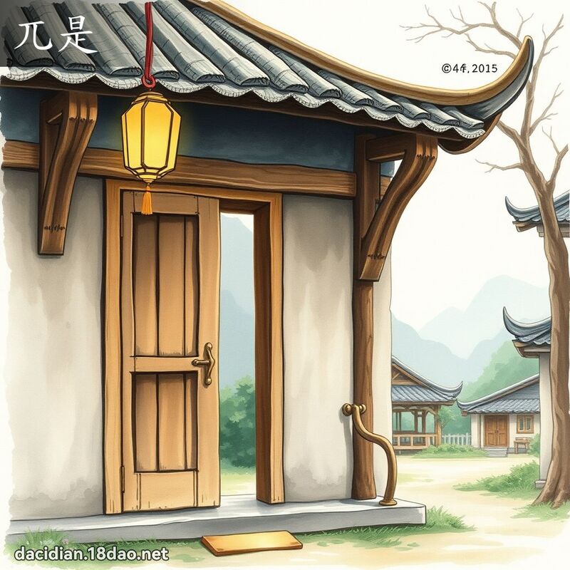 兀是 - 國語大辭典配圖