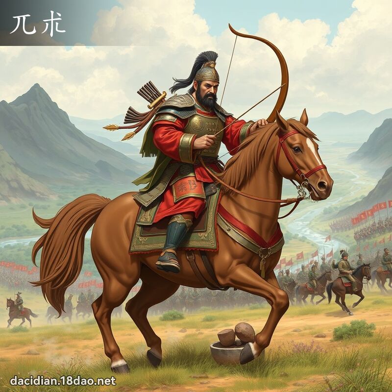 兀朮 - 國語大辭典配圖