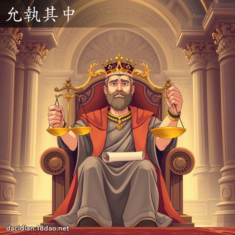 允执其中 - 国语大辞典配图