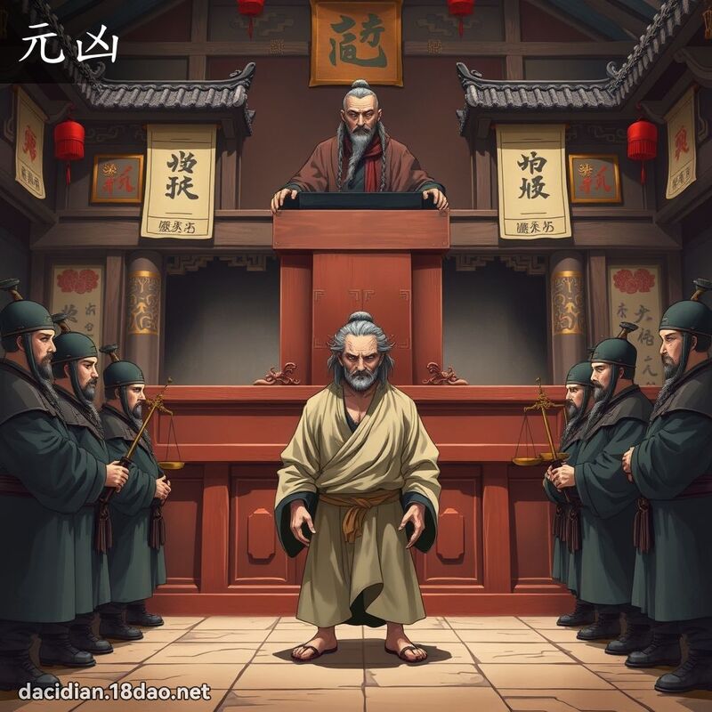 元凶 - 国语大辞典配图