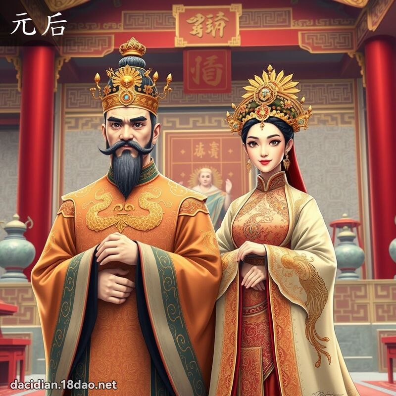元后 - 國語大辭典配圖
