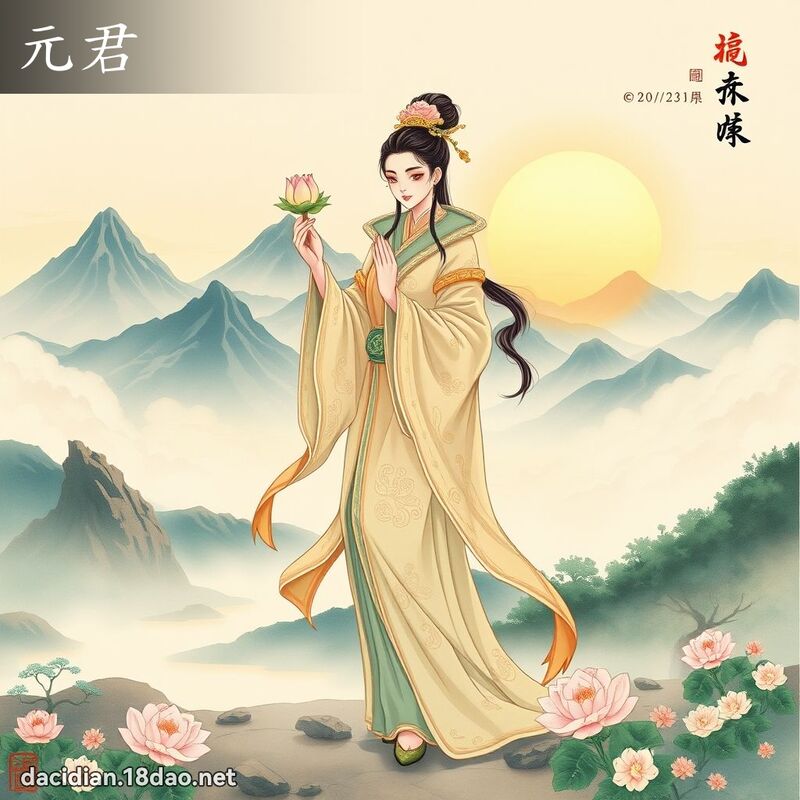 元君 - 国语大辞典配图
