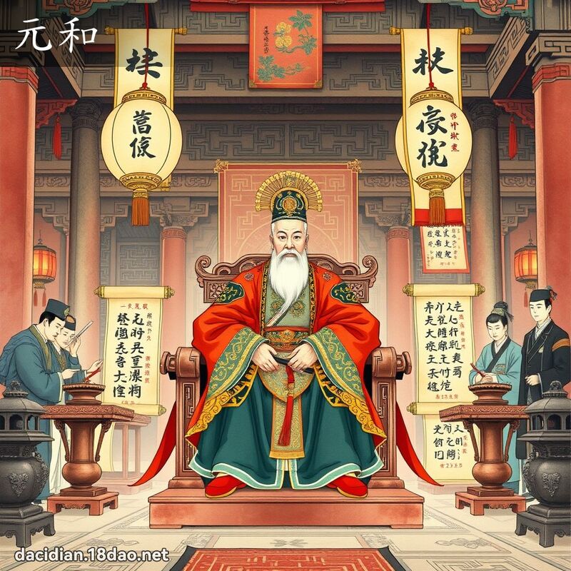 元和 - 国语大辞典配图
