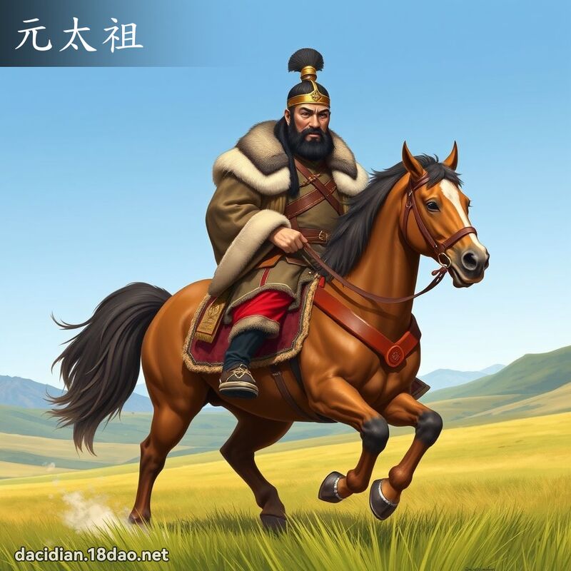 元太祖 - 国语大辞典配图