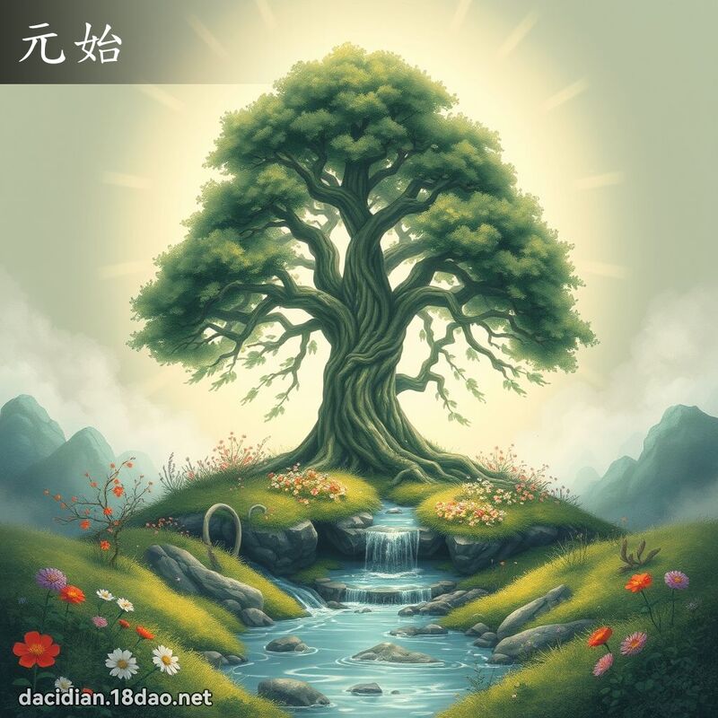 元始 - 國語大辭典配圖