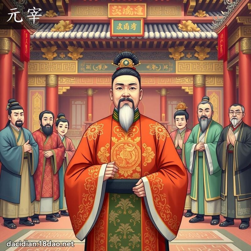 元宰 - 国语大辞典配图