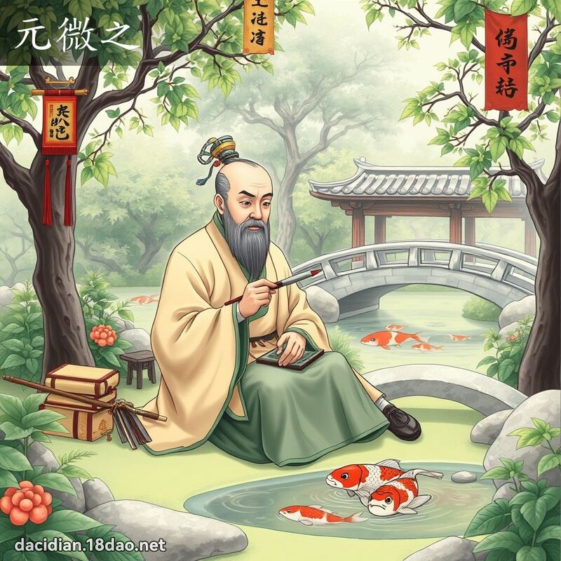 元微之 - 國語大辭典配圖