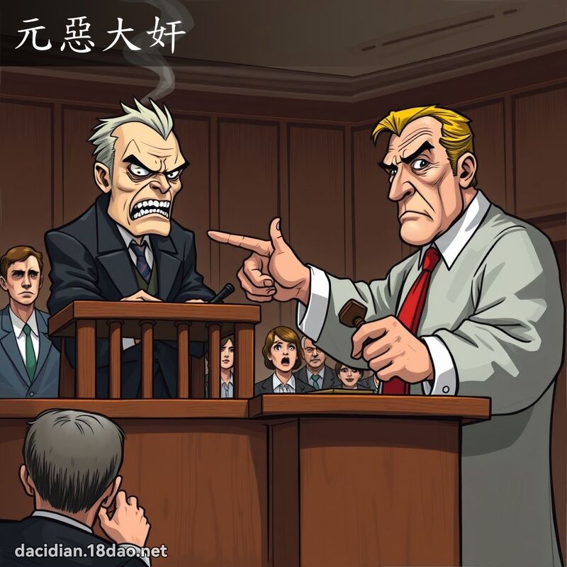 元惡大奸 - 國語大辭典配圖
