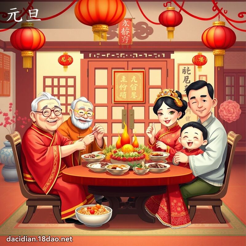 元旦 - 國語大辭典配圖