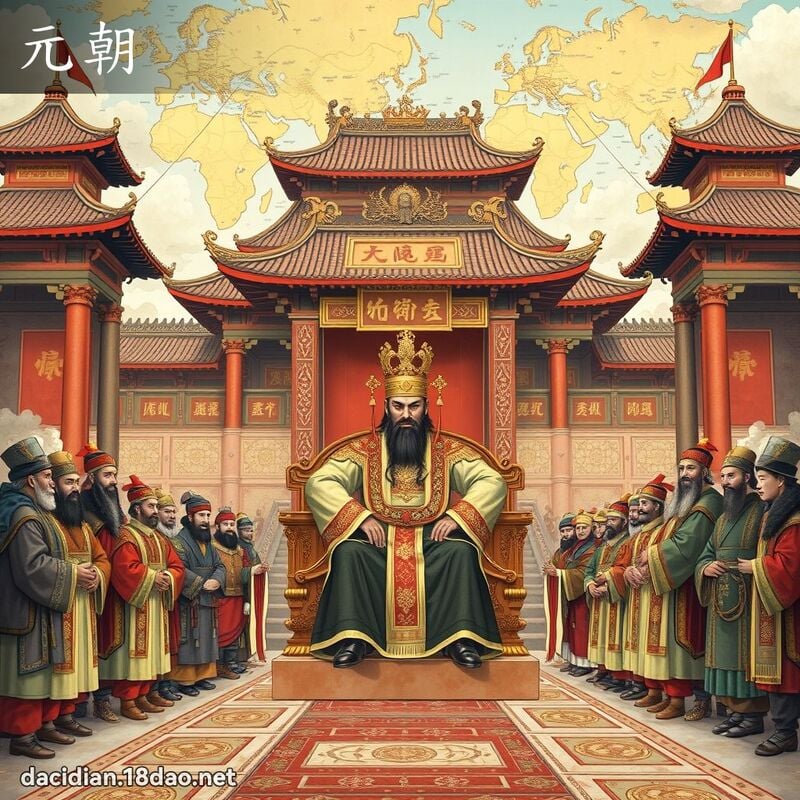 元朝 - 國語大辭典配圖