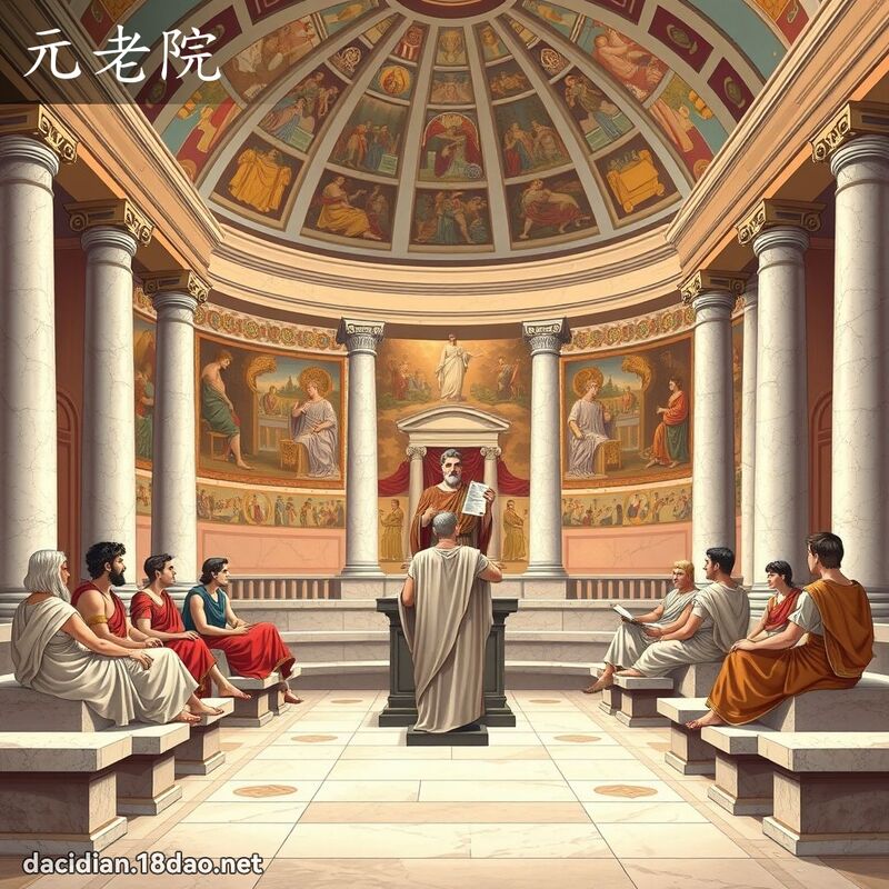 元老院 - 國語大辭典配圖