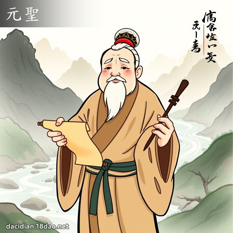 元聖 - 國語大辭典配圖