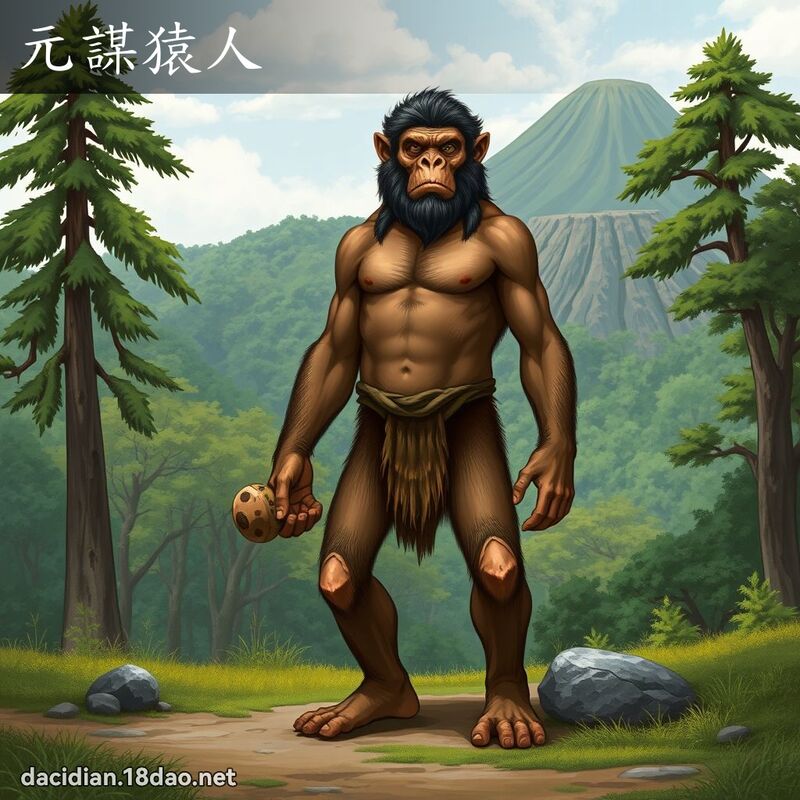 元谋猿人 - 国语大辞典配图