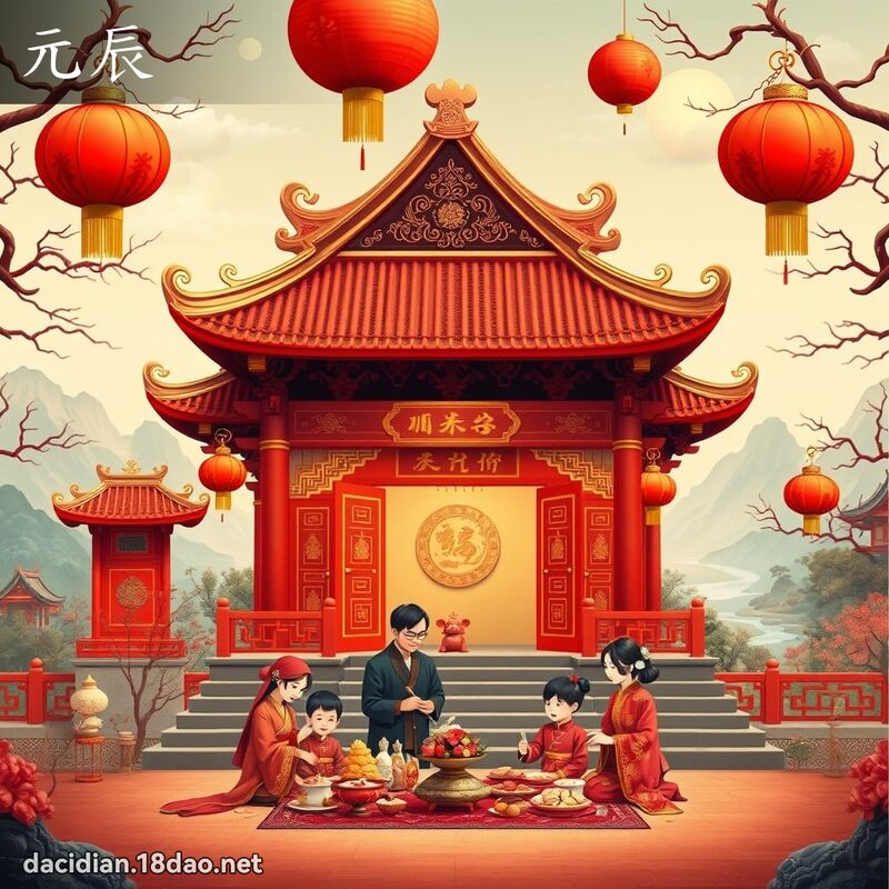 元辰 - 国语大辞典配图